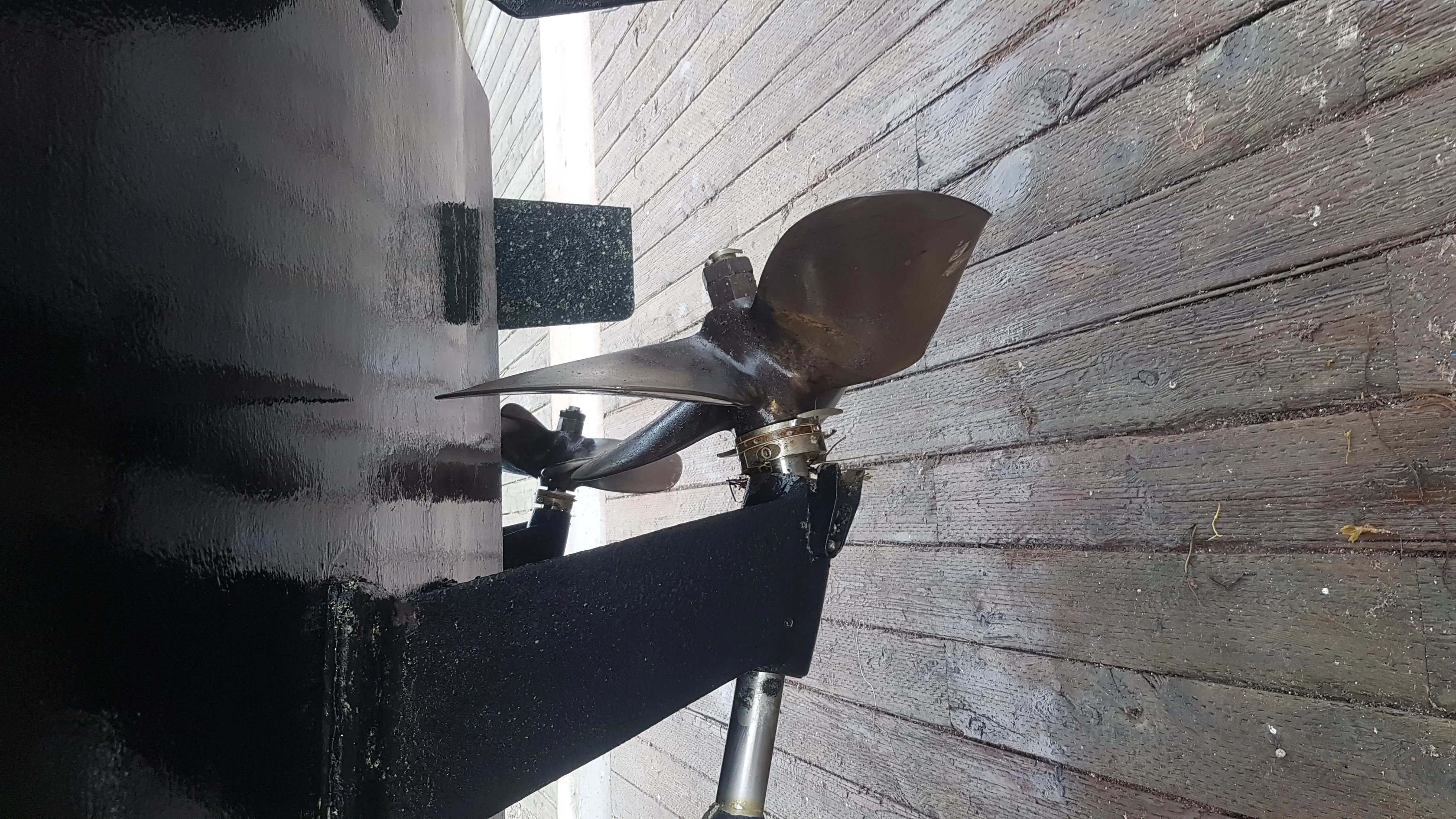 The JB-Welded Propeller: Five Crossings