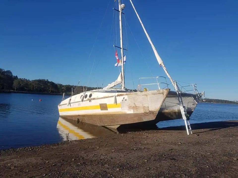 Pinners Pride: Catamaran Careening in Halifax