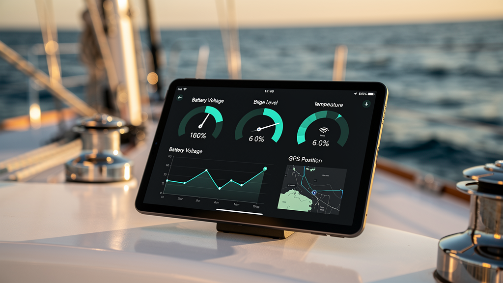 Vessel monitoring dashboard