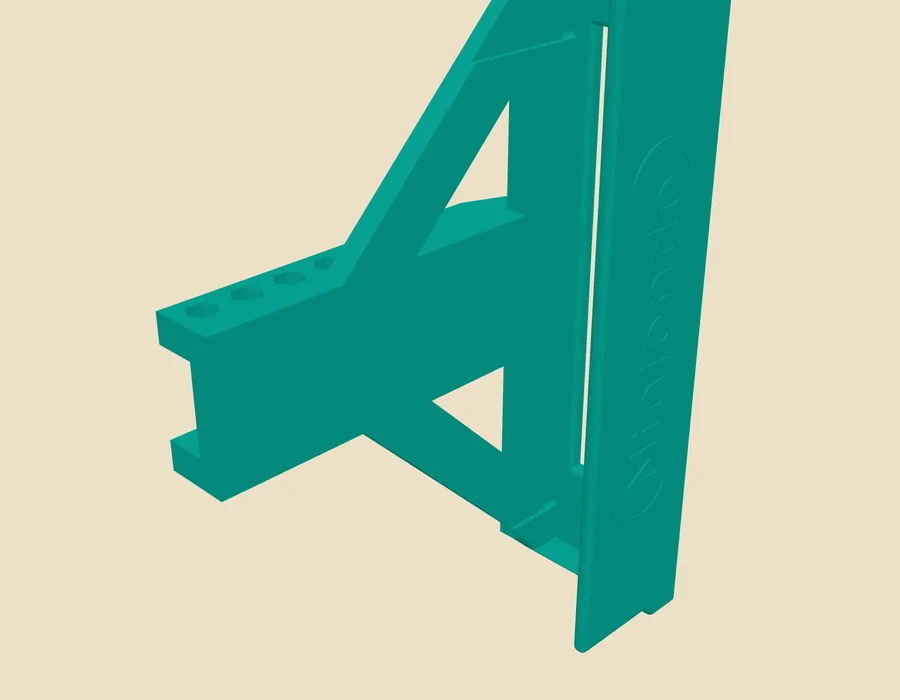 Rail-Mount Electronics Bracket