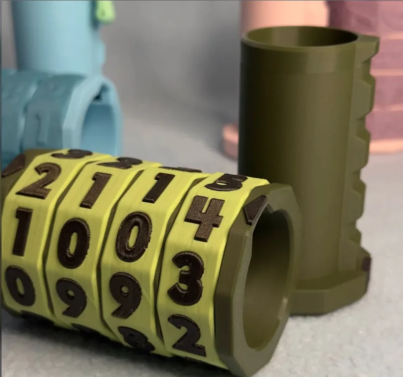 Cryptex Puzzle Container view 2