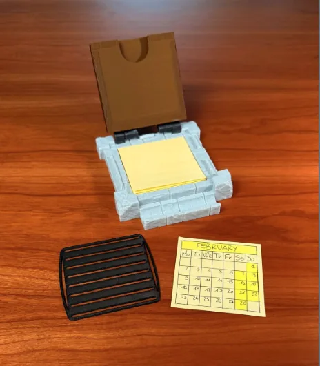 Secret Note Sticky Note Holder