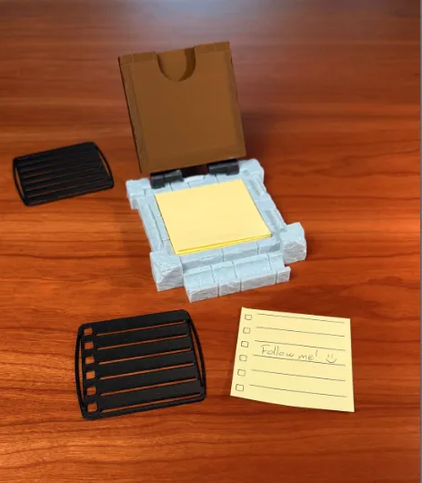 Secret Note Sticky Note Holder view 2