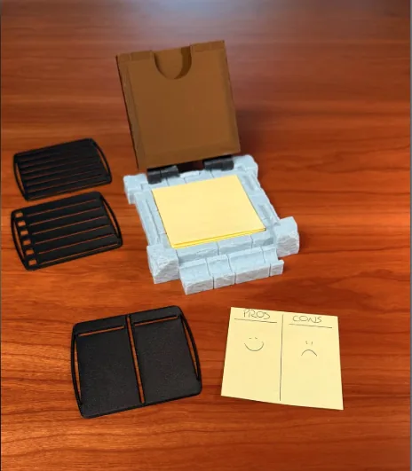 Secret Note Sticky Note Holder view 3